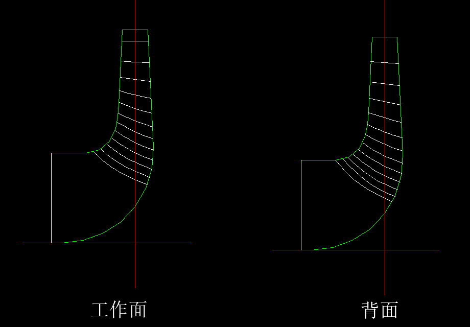 离心泵扭曲叶片的画法2